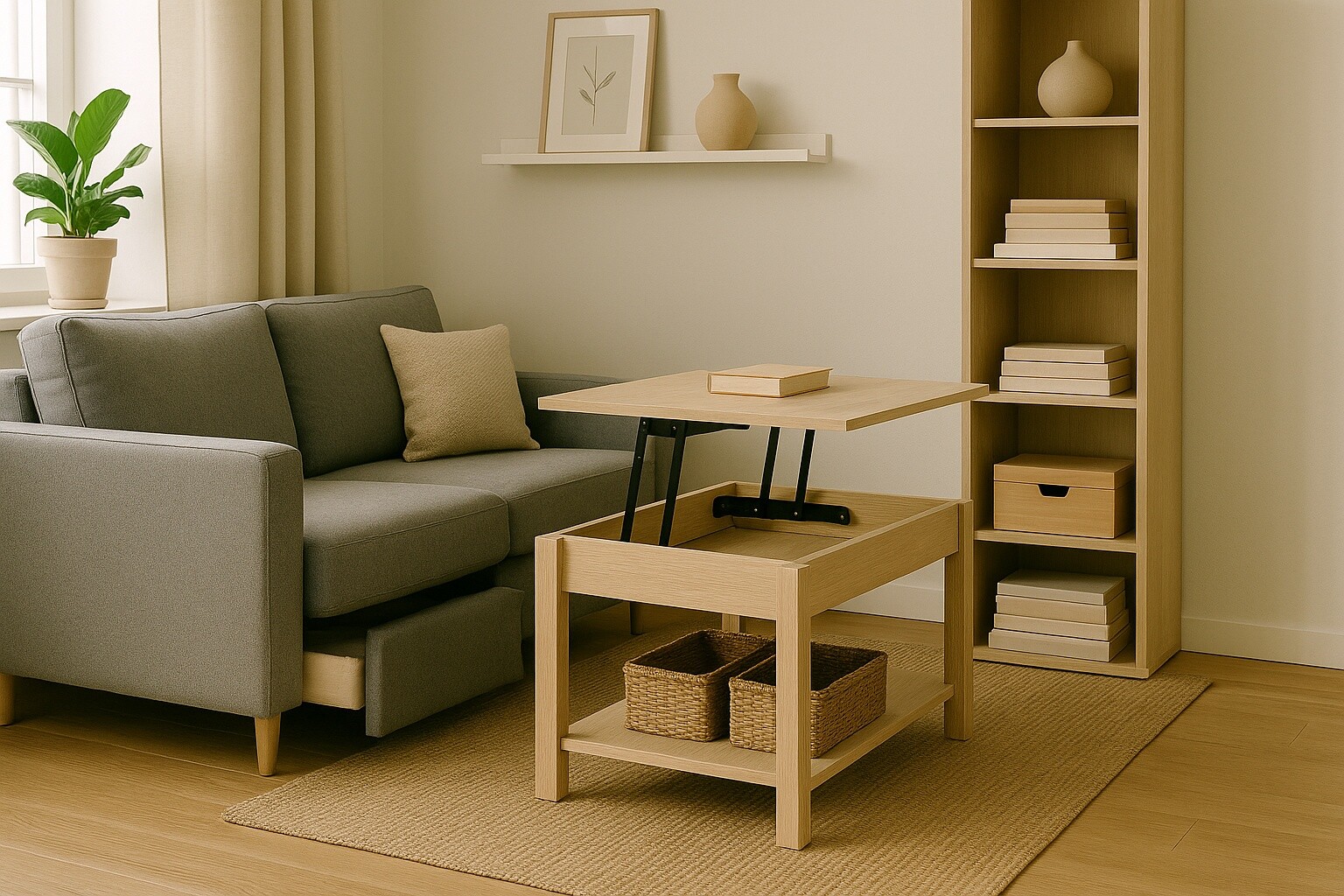 Küçük Alanlar İçin Akıllı Mobilya Çözümleri: Her Metrekareyi Değerlendirin